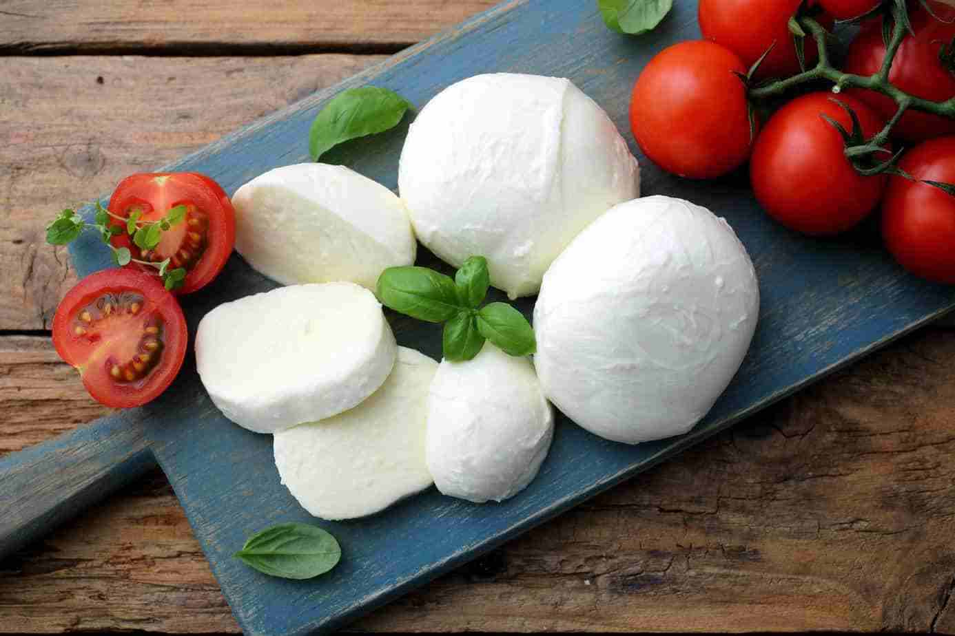 mozzarella di bufala in cucina