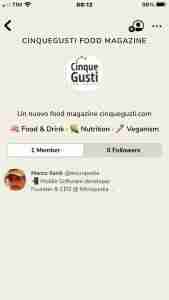 cinque gusti su clubhouse