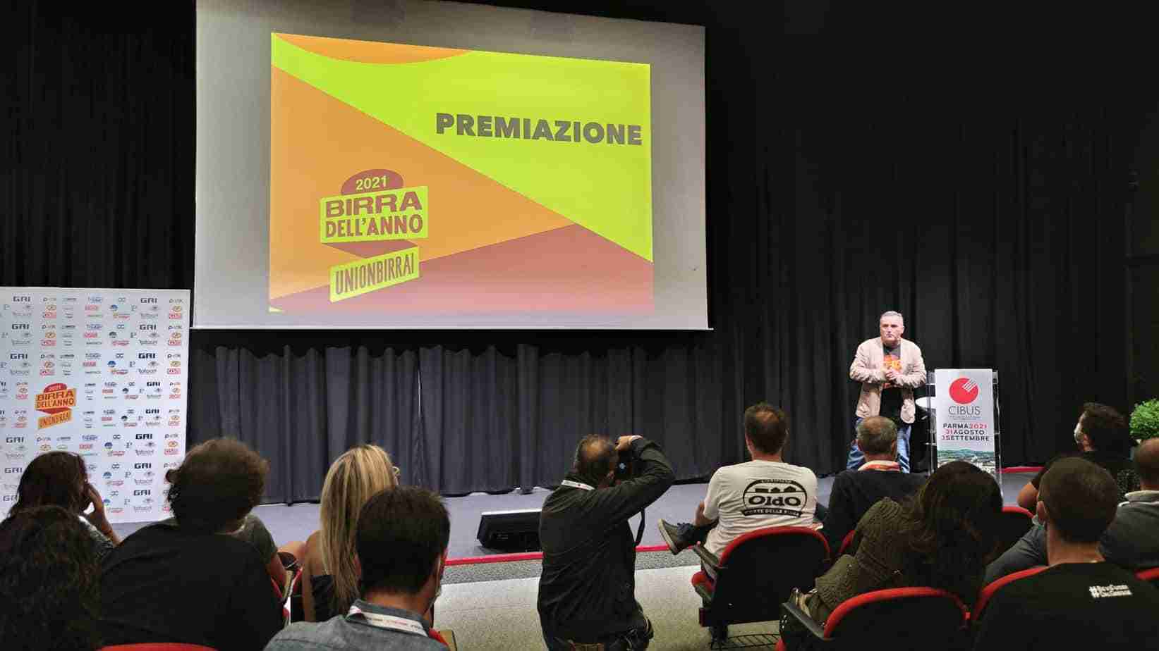 Premiazione unionbirrai Birra dell'Anno