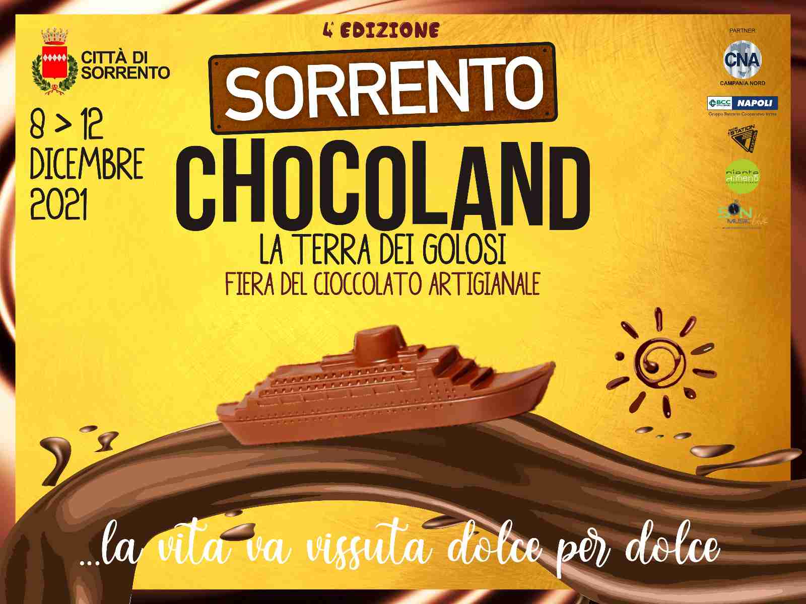 chocoland sorrento la terra dei golosi 8 12 dicembre 2021