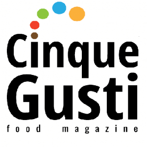 food blog logo cinque gusti food magazine online