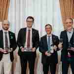 Premio Gavi la Buona Italia Riccardo Binda Giacomo Bartolommei Maurizio Montobbio e Carlo Alberto Panont