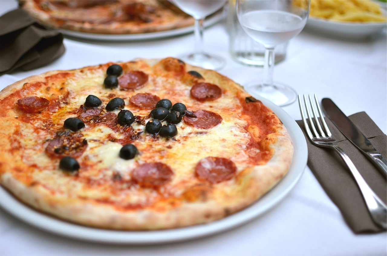 pizza alle olive