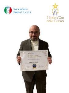 marco ilardi premio cinque stelle oro cucina italiana associazione italiana cuochi