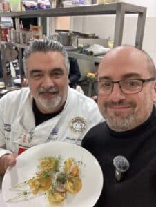 Marco Ilardi ed Ubaldo Pucillo in cucina