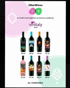 Vini Alcantara premiati a Vinitaly