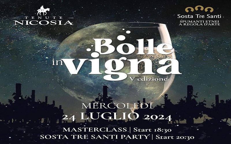Locandina Bolle In Vigna Nicosia