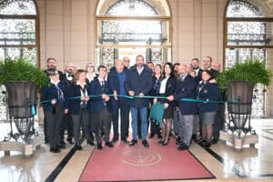 MEDoc taglio del nastro con sindaco Basile e ass Finocchiaro