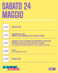 Beer Catania sabato maggio