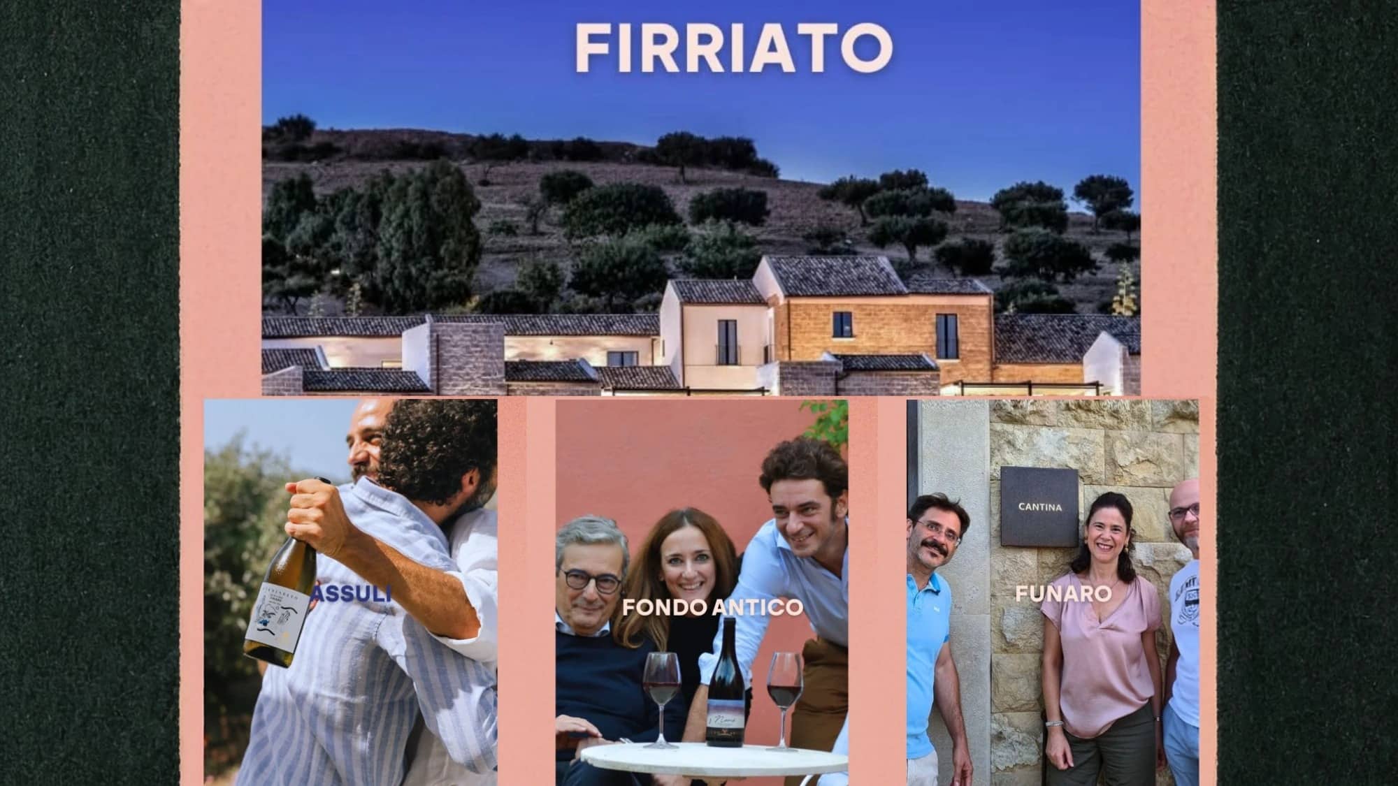 Collage aziende Avvinando Wine Fest esteso