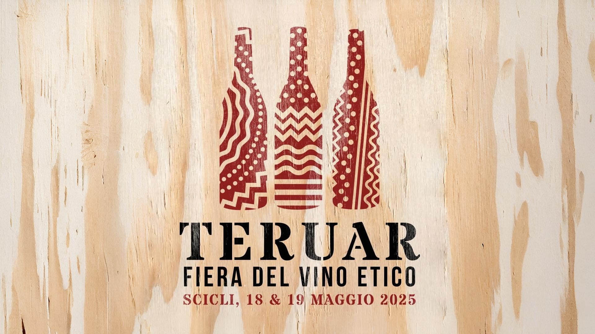 Locandina Teruar color legno