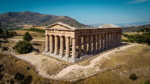 Parco Archeologico Segesta di giorno