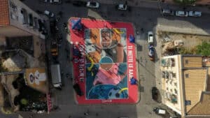 Campo Red Bull dallalto