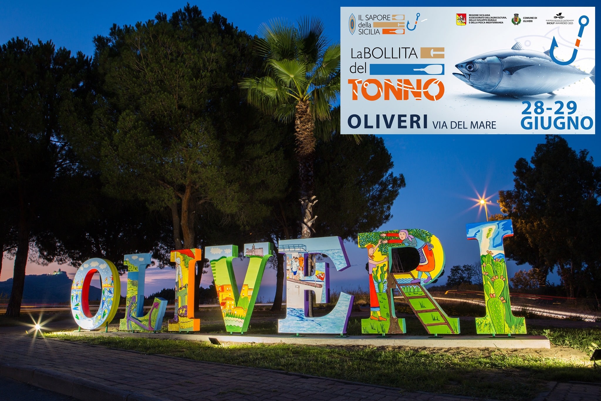 Comune di Oliveri+Locandina Bollita