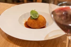 Piatto Gargano Ferreri Uno spaghetto che voleva essere arancina