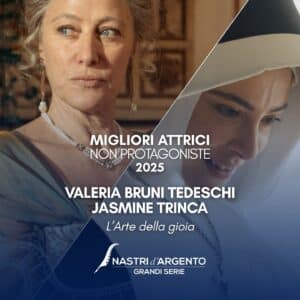 Valeria Bruni Tedeschi e Jasmine Trinca Nastri dargento Larte della gioia