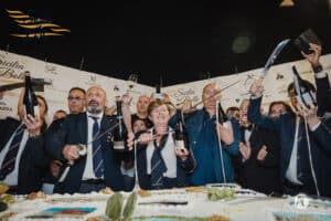 Ais Sicilia direttivo con sciabola a Sicilia in Bolle