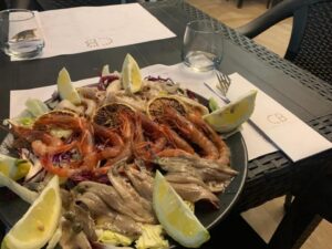 Cruditè pesce Canarillo