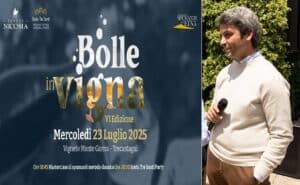 Locandina Bolle in Vigna e Graziano Nicosia a Cantine Aperte