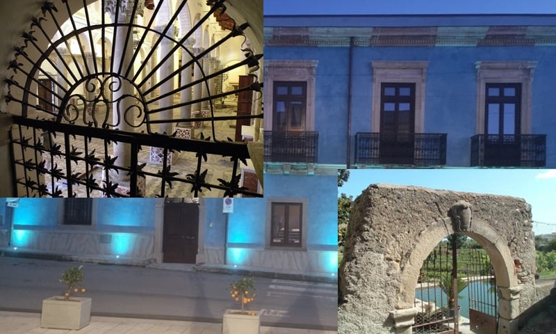 Palazzo Livoti Mazzarrà Sant'Andrea con riquadri Castroreale e Mazzarrà Sant'Andrea IMG