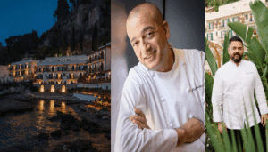 Ristorante Brizza Taormina con Cuttaia e D'Angelo