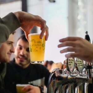 Birra appena spillata